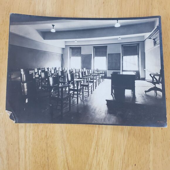 Classroom Photo Vintage Currier Studio Exeter New Hampshire 6×5 - Picture 1 of 9